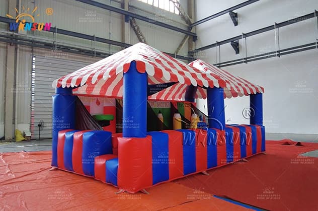 wholesale 4 in1 inflatable carnival games