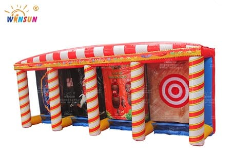 4 in1 inflatable interactive games