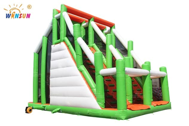 commercial 5k run dual lane Inflatable Stunt Jump