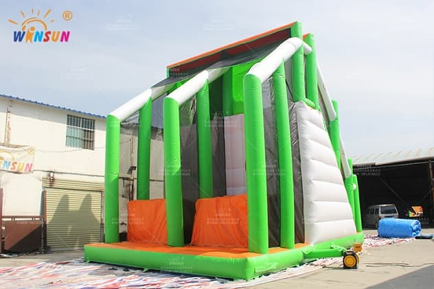 outdoor 5k run dual lane Inflatable Stunt Jump
