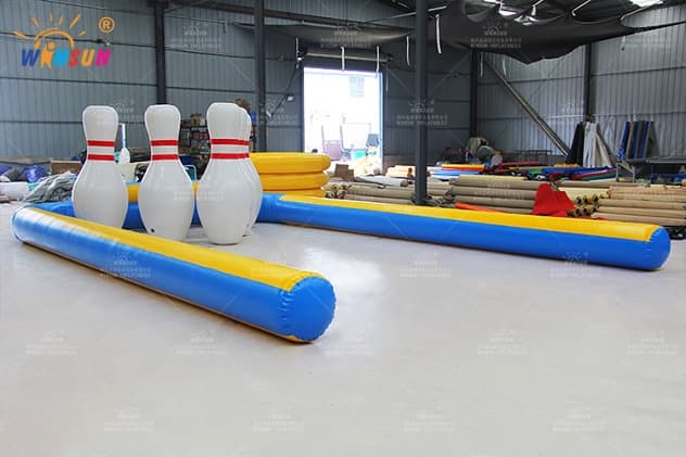 giant crazy bowling inflatable game