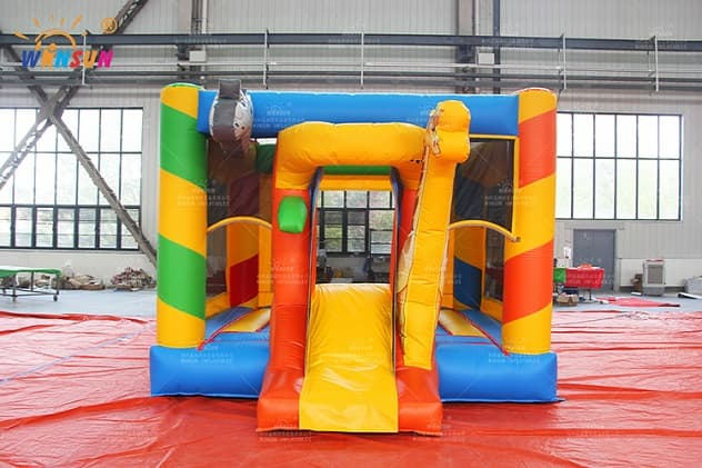 custom inflatable-jumping castle animals theme for sale