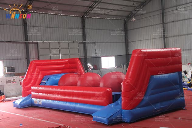wholesasle custom wipeout game blow up obstacle course for sale