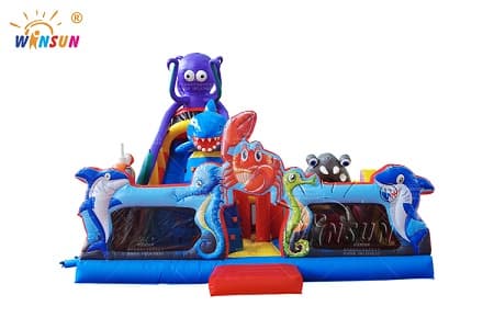 WSL-134 Inflatable Funland Sea Animals Theme