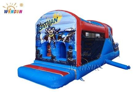 WSP-379 Custom Inflatable Obstacle Course Batman Theme