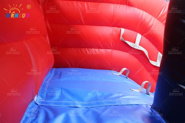Durable pirate-ship themed dry inflatable slide factory