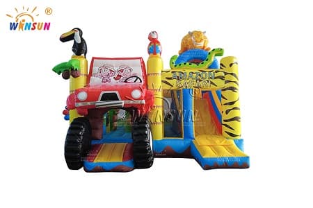 WSC-374 Multiplay Amazon Safari Bounce House