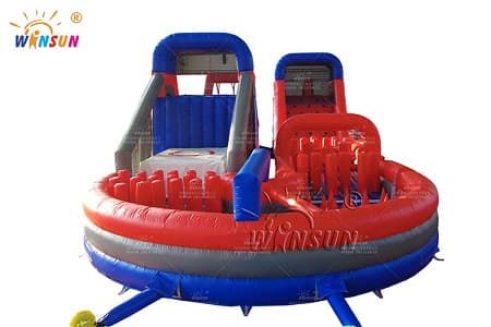 WSP-127 Inflatable U-shaped Obstacle Course