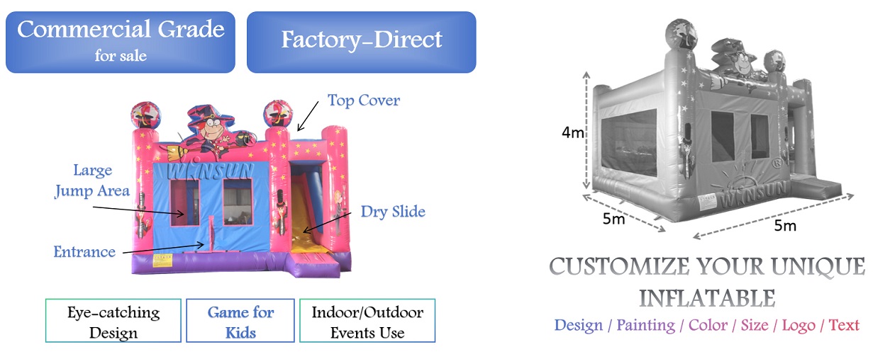 Magic Inflatable Combo Bouncer