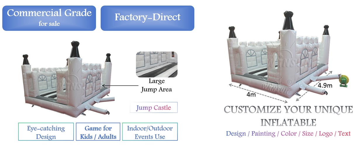 Simple Inflatable Bouncy Castle for sale