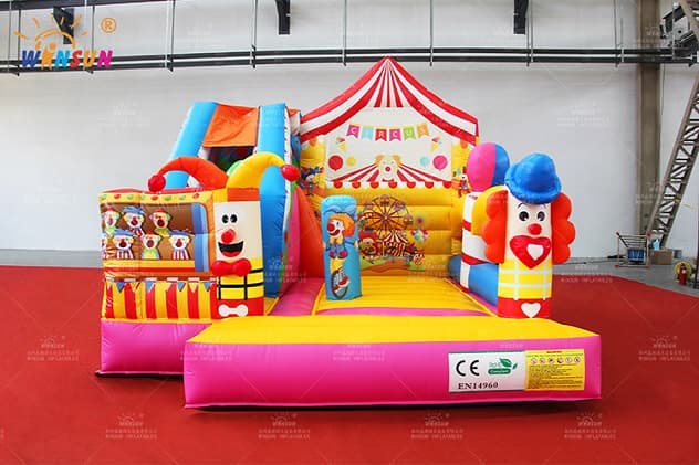 Wholesale Joker bounce house with open jump area