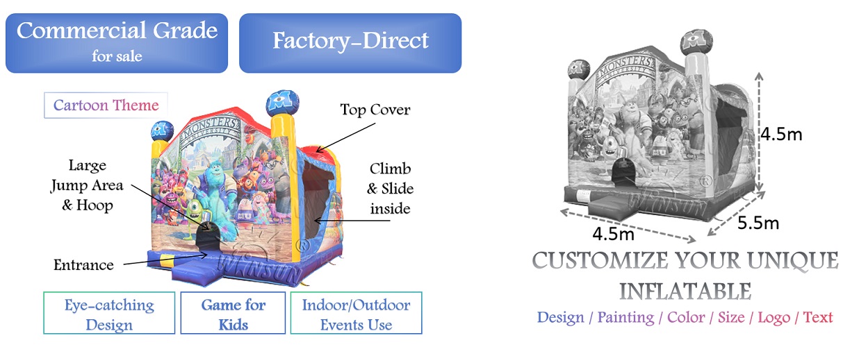 commercial Inflatable Bounce House for sale