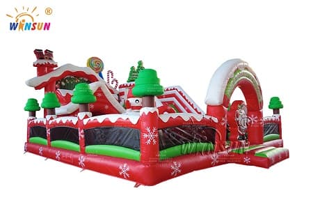 WSL-113 Christmas Theme Inflatable Funland