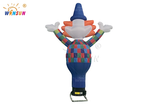 Customized Inflatable Waving Clown for Business Promotions