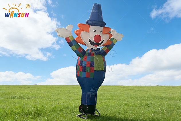 Durable Oxford Cloth Inflatable Clown Dancer for Festivals
