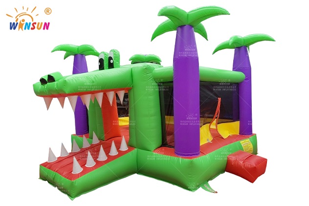 Kids crocodile bounce house