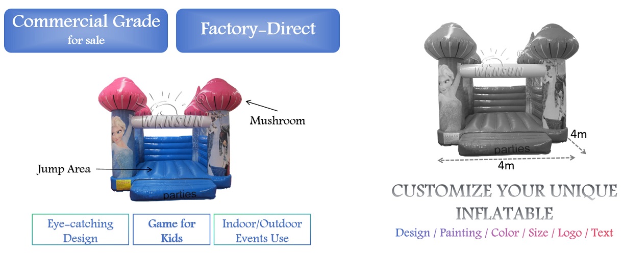 Mushroom Bounce House For Sale