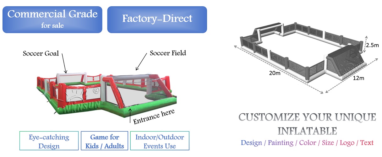 giant Inflatable Soccer Field