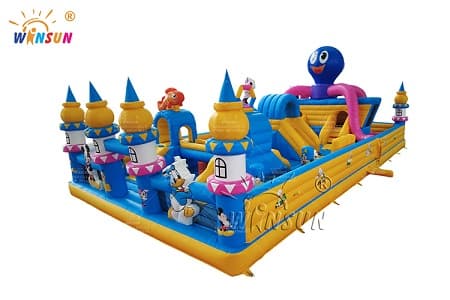 WSL-004 Commercial Giant Inflatable Fun City Octopus theme