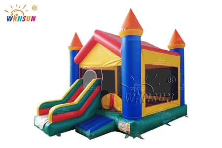 WSC-454 Custom Inflatable Bounce House with Slide Commercial Use