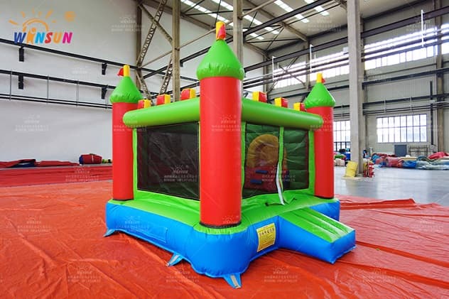 outdoor Inflatable Bouncy Castle With Slide