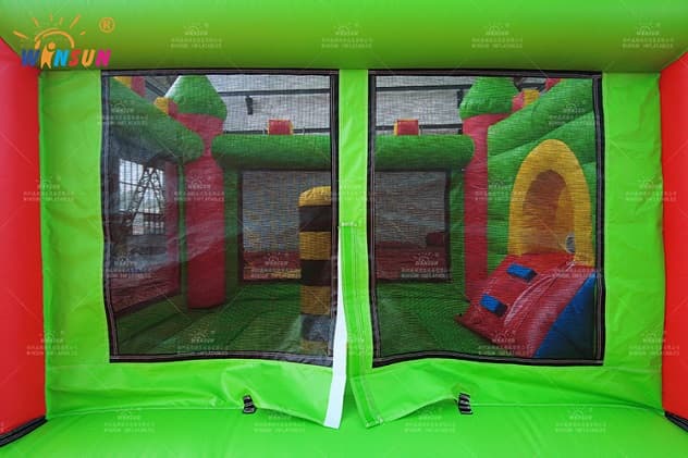 indoor Inflatable Bouncy Castle With Slide for adults