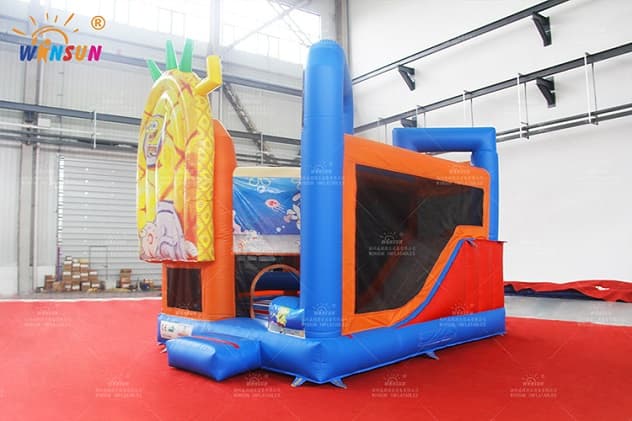 big Spongebob Pineapple theme 5_in_1 Inflatable Combo