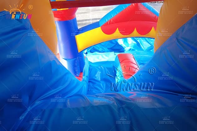 cheap carnival 5_in_1 inflatable combo with pool