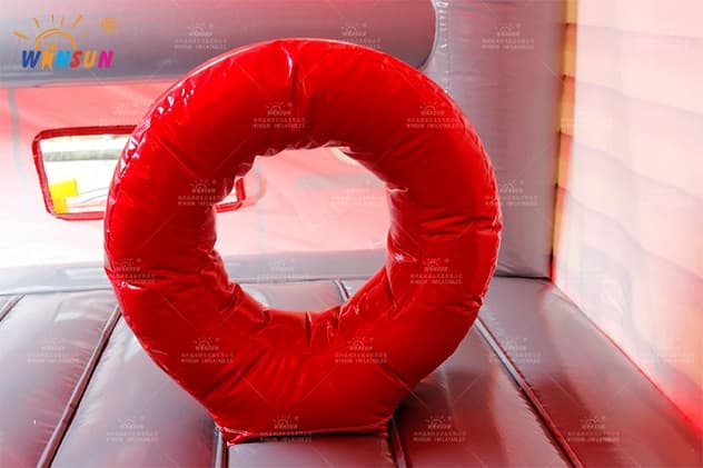 indoor inflatable Fire Truck Combo