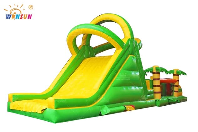 outdoor inflatable Tropical Obstacle Course