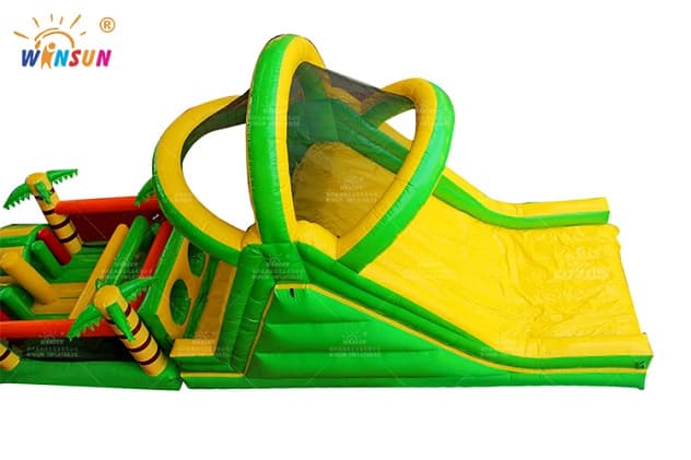 indoor inflatable Tropical Obstacle Course