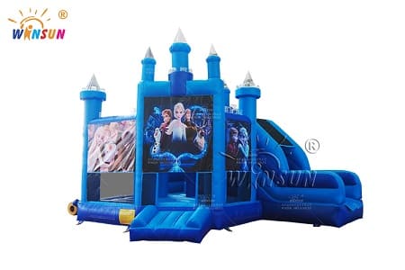 WSC-443 Inflatable Jumping Combo Frozen Theme
