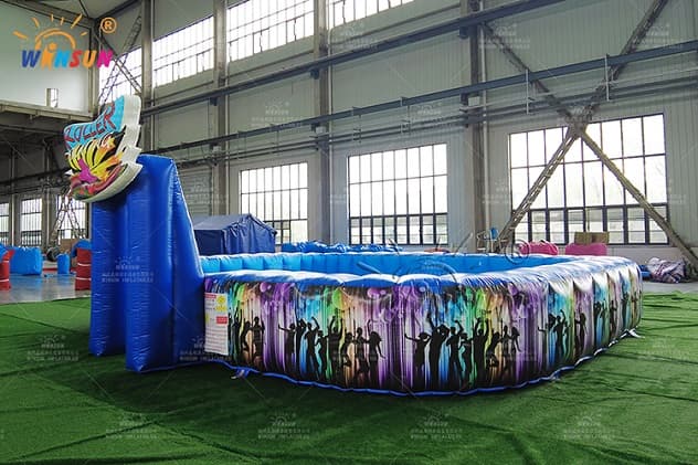 cheap Mobile inflatable roller skating rink