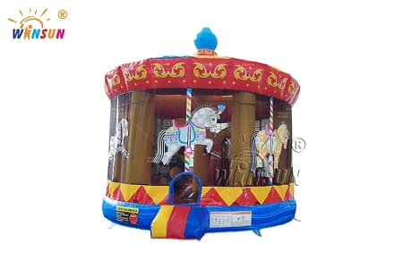 WSC-469 Carousel Inflatable Bounce House