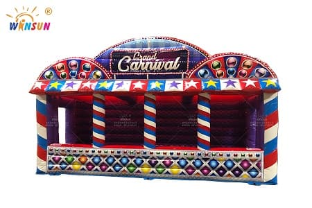 WST-123 Inflatable Grand Carnival Game Booth
