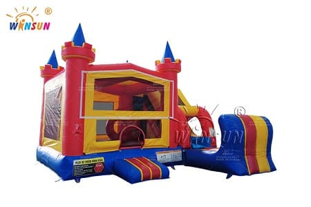 WSC-463 Commercial Jumping Castle with Dry Slide