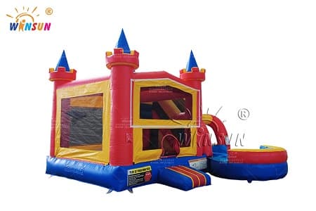 WSC-463 Commercial Jumping Castle with Water Slide