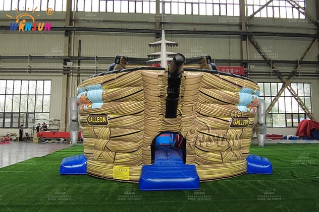 wholesale pirate ship inflatable dry slide for sale