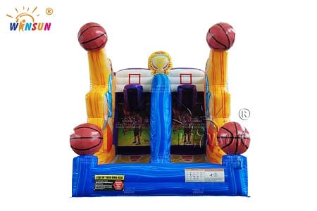 shooting stars inflatable basketball game interactive