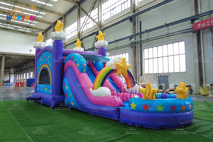 unicorn inflatable slide for sale