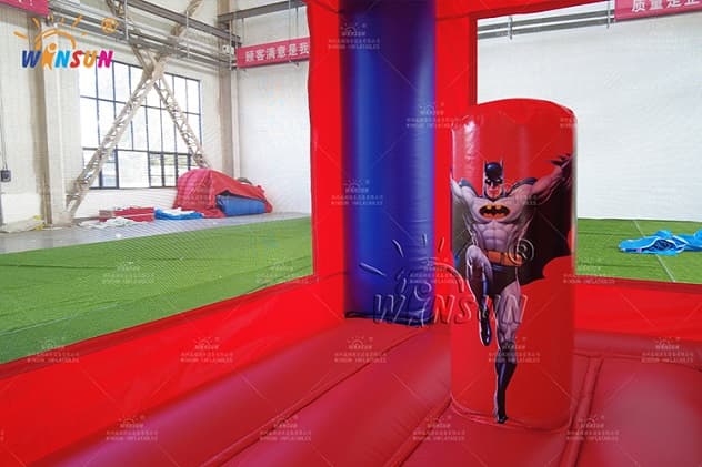 backyard custom inflatable combo with slide