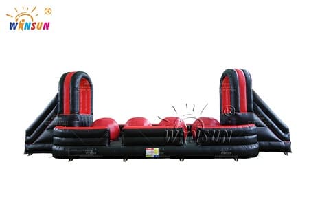 WSP-381 Inflatable Wipeout Course Big Red Balls