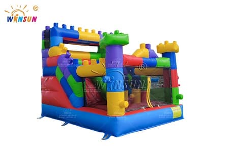 WSS-399 Building Blocks Inflatable slide