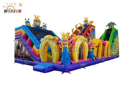 WSL-141 Custom Minions Inflatable Funland