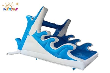 WSS-248 Inflatable Dolphin Water Slides
