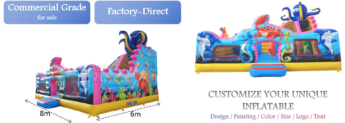 Ocean World Inflatable Fun City