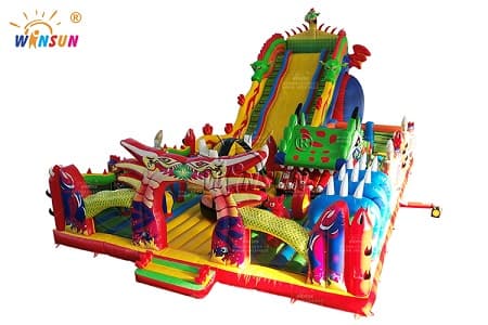 WSL-142 Inflatable Giant Dragon Park