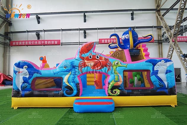 commercial ocean world inflatable fun city