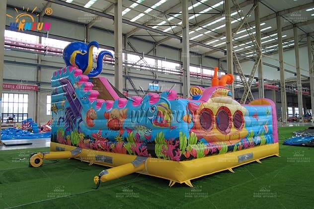 giant ocean world inflatable indoor theme park