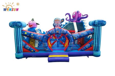 WSC-447 Undersea World Inflatable Playground
